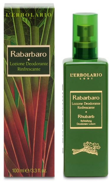 RABARBARO LOZIONE DEODORANTE RINFRESCANTE 100 ML - Parafarmacia Mostacciano