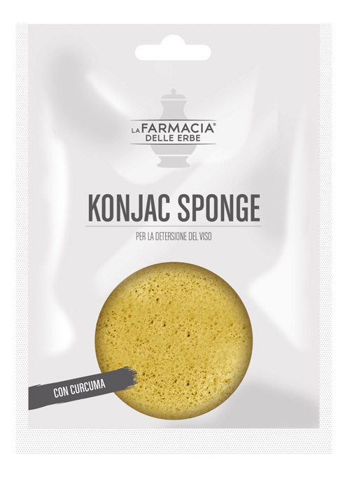 FDE KONJAC SPONGE CURCUMA 1 PEZZO - Parafarmacia Mostacciano