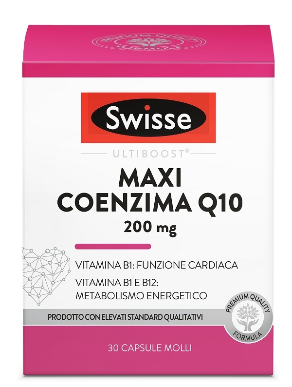 SWISSE MAXI COENZIMA Q10 200 MG 30 CAPSULE - Parafarmacia Mostacciano