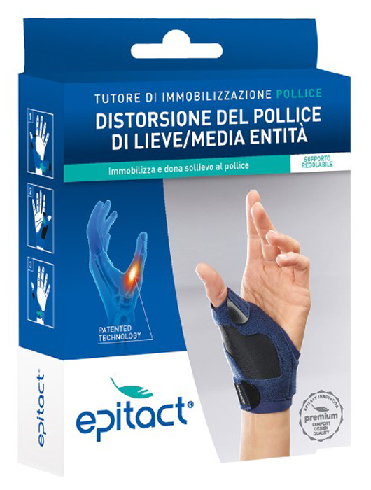 EPITACT TUTORE IMMOBILIZZAZIONE POLLICE MANO SINISTRA L - Parafarmacia Mostacciano