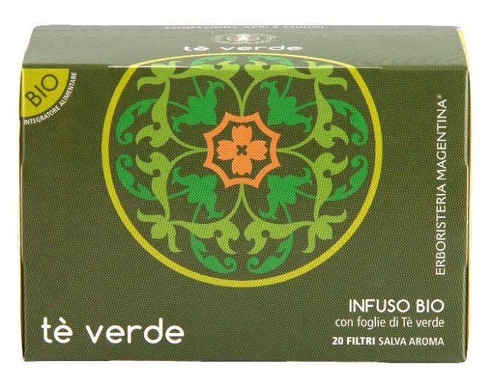 TE' VERDE INFUSOBIO 20 FILTRI 30 G - Parafarmacia Mostacciano