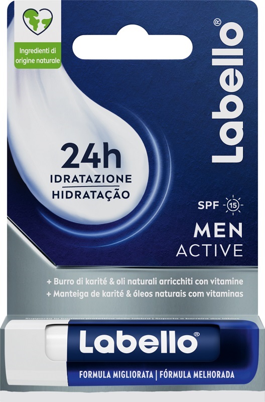 LABELLO ACTIVE FOR MEN SPF 15 5,5 ML - Parafarmacia Mostacciano