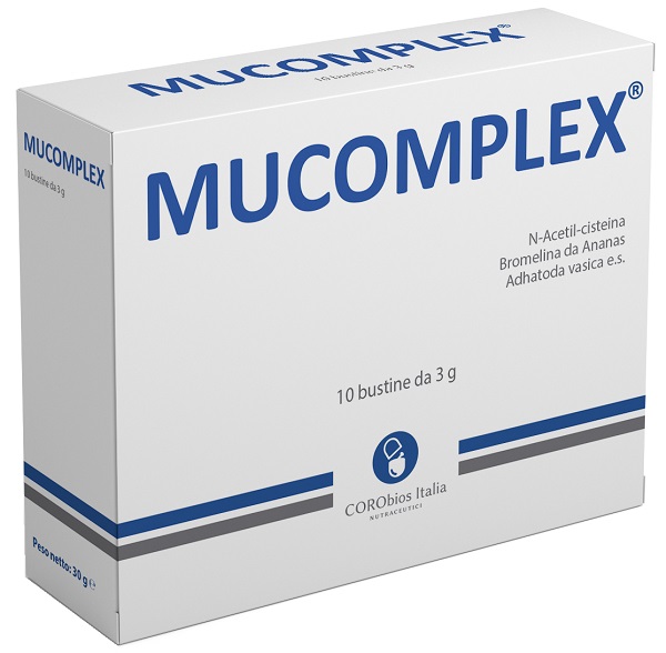 MUCOMPLEX 10 BUSTINE DA 3 G - Parafarmacia Mostacciano