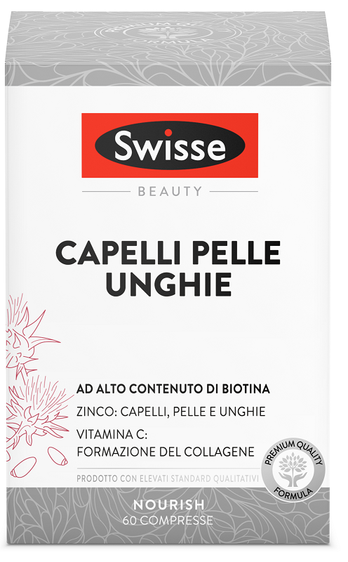 SWISSE CAPELLI PELLE UNGHIE 60 COMPRESSE - Parafarmacia Mostacciano