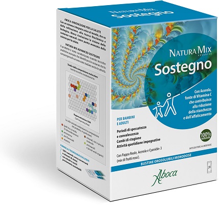 NATURA MIX ADVANCED SOSTEGNO OROSOLUBILE 20 BUSTINE - Parafarmacia Mostacciano