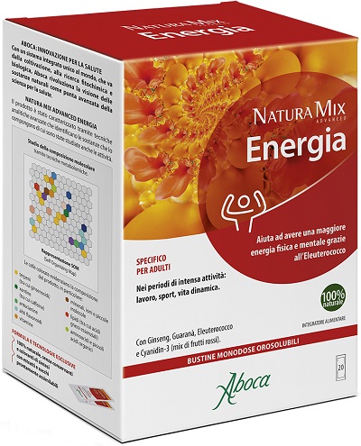 NATURA MIX ADVANCED ENERGIA 20 BUSTINE - Parafarmacia Mostacciano