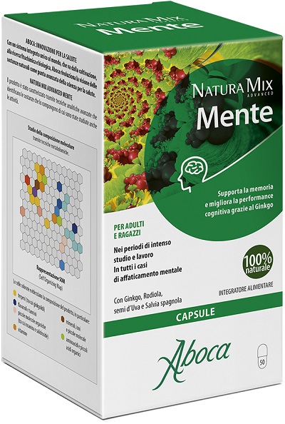 NATURA MIX ADVANCED MENTE 50 OPERCOLI - Parafarmacia Mostacciano