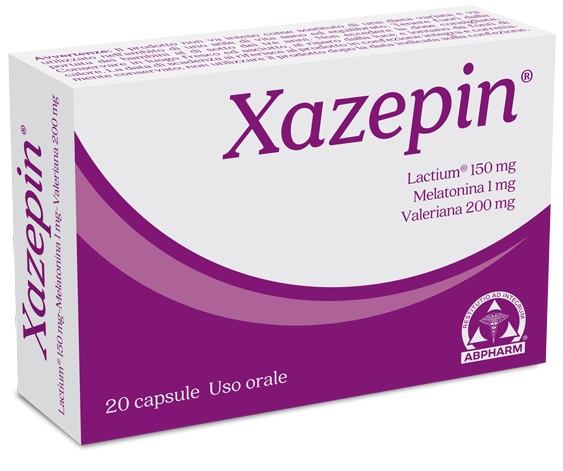 XAZEPIN 20 CAPSULE - Parafarmacia Mostacciano
