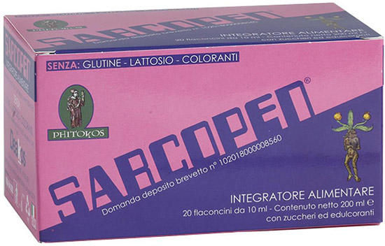 SARCOPEN 20 FLACONCINI 200 ML - Parafarmacia Mostacciano