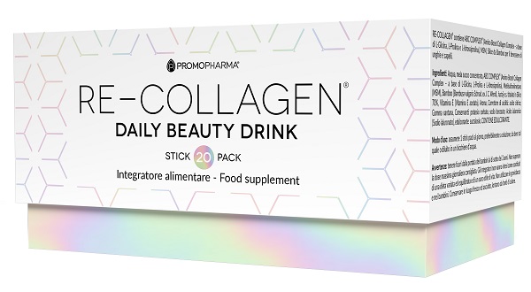 RE-COLLAGEN DAILY BEAUTY DRINK 20 STICK PACK X 12 ML - Parafarmacia Mostacciano