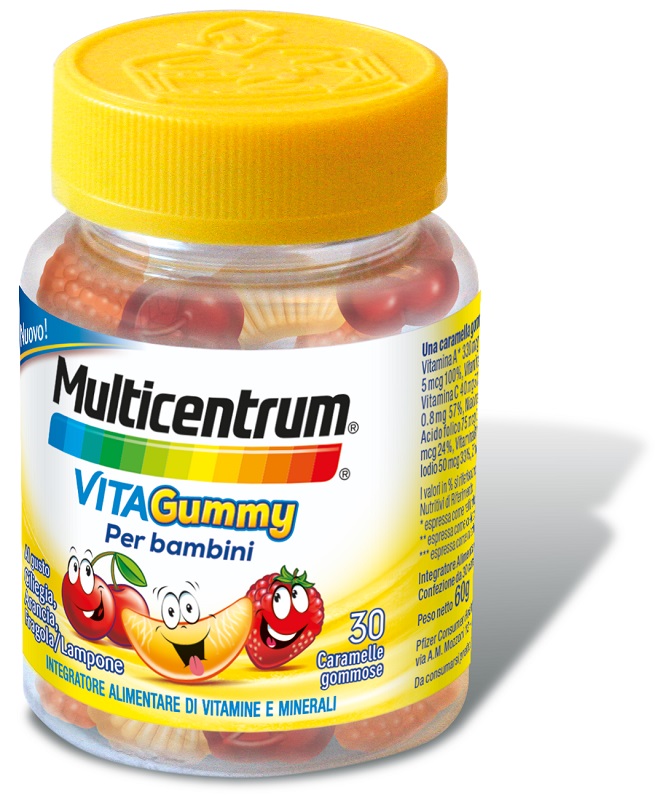 MULTICENTRUM VITAGUMMY 30 CARAMELLE GOMMOSE - Parafarmacia Mostacciano