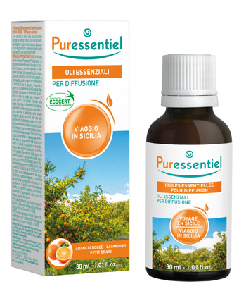 PURESSENTIEL MISCELA DIFFUSIONE VIAGGIO SICILIA 30 ML - Parafarmacia Mostacciano
