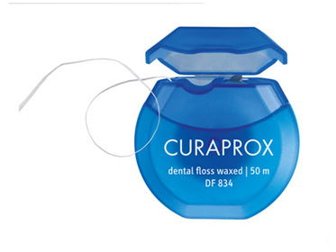 CURAPROX DF 834 DENTAL FLOSS WAXED 50 METRI - Parafarmacia Mostacciano