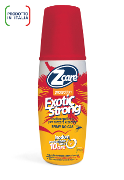 ZCARE PROTECTION EXOTIC STRONG DEET SPRAY 50% 100 ML - Parafarmacia Mostacciano