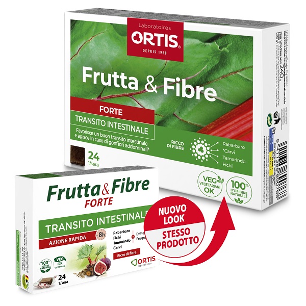 FRUTTA & FIBRE FORTE 24 CUBETTI - Parafarmacia Mostacciano