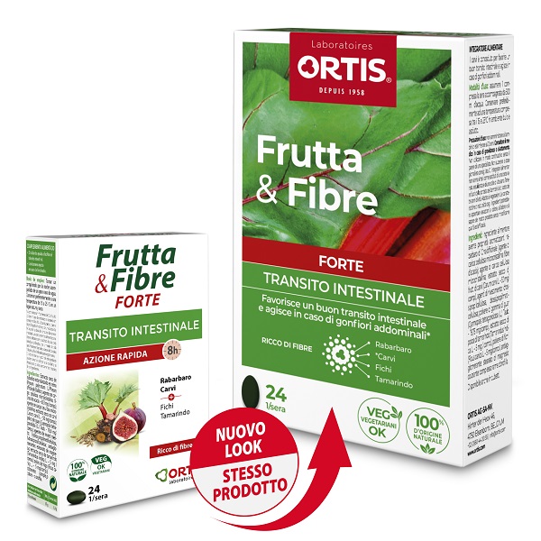 FRUTTA & FIBRE FORTE 24 COMPRESSE - Parafarmacia Mostacciano