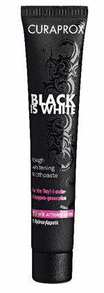 CURAPROX BLACK IS WHITE DENTIFRICIO RINFRESCANTE 90 ML - Parafarmacia Mostacciano