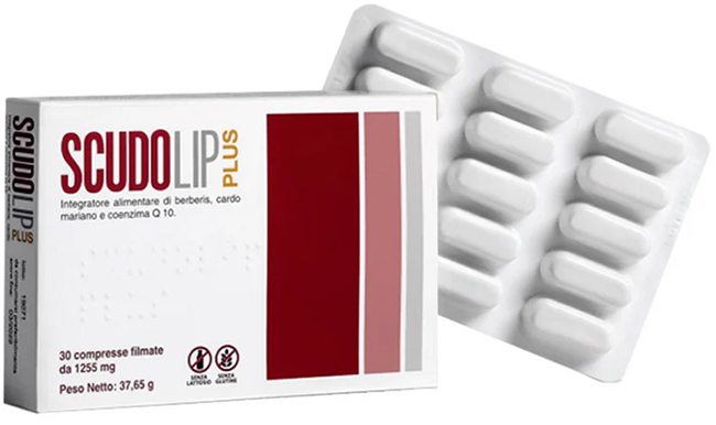 SCUDOLIP PLUS 30 COMPRESSE - Parafarmacia Mostacciano