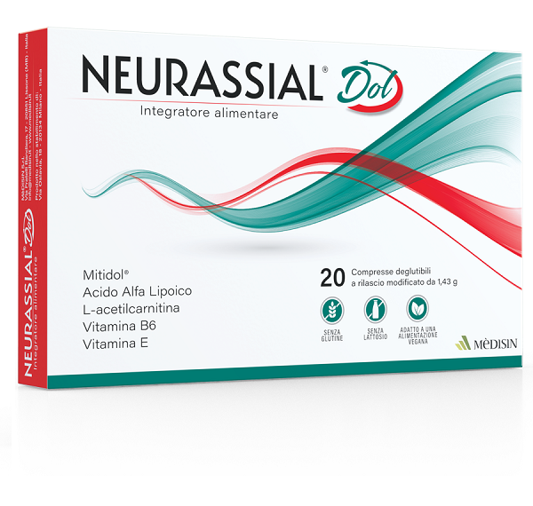 NEURASSIAL DOL 20 COMPRESSE DEGLUTIBILI A RILASCIO MODIFICATO - Parafarmacia Mostacciano