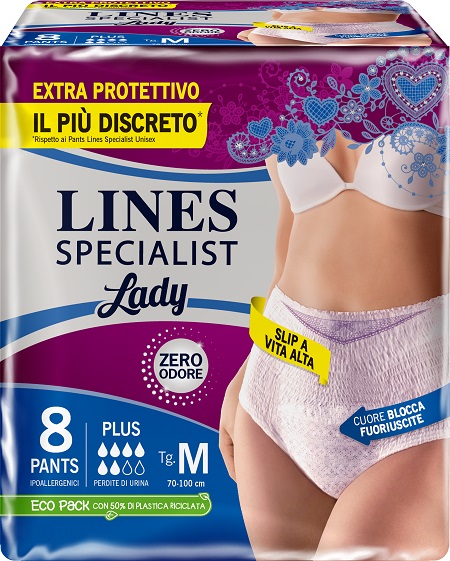 LINES SPECIALIST PANTS PLUS M FARMA 8 PEZZI - Parafarmacia Mostacciano