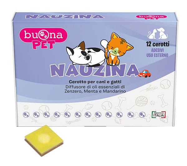BUONAPET NAUZINA 12 CEROTTI DIFFUSORI - Parafarmacia Mostacciano