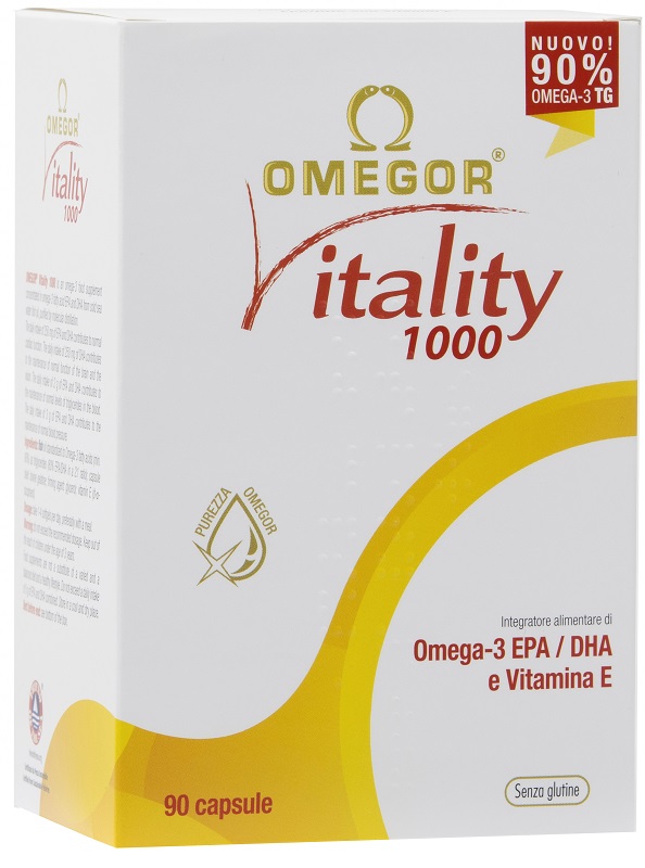 OMEGOR VITALITY 1000 90 CAPSULE - Parafarmacia Mostacciano