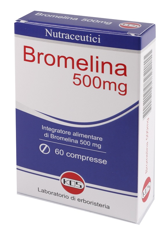 BROMELINA 500 MG 60 COMPRESSE - Parafarmacia Mostacciano