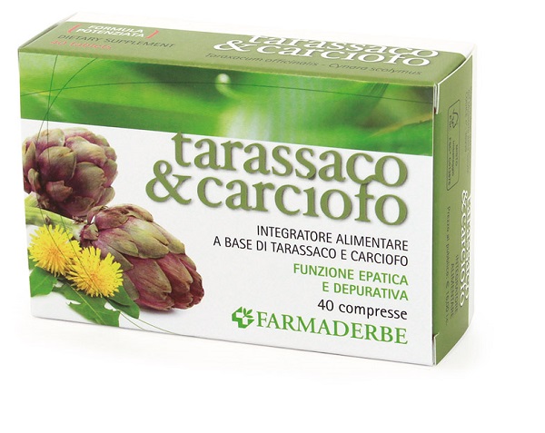 TARASSACO/CARCIOFO 40 COMPRESSE - Parafarmacia Mostacciano