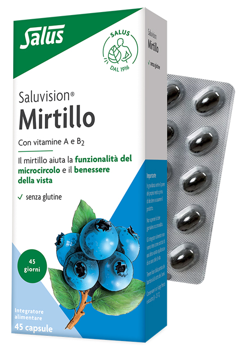 MIRTILLO SALUVISION 45 CAPSULE - Parafarmacia Mostacciano