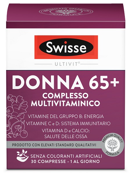 SWISSE DONNA 65+ COMPLESSO MULTIVITAMINICO 30 COMPRESSE - Parafarmacia Mostacciano