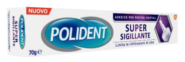 POLIDENT SUPER SIGILLANTE ADESIVO PROTESI DENTALE 70 G - Parafarmacia Mostacciano