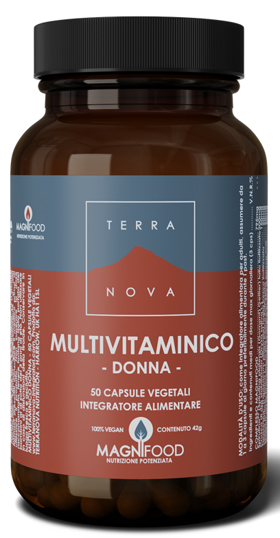 TERRANOVA MULTIVITAMINICO DONNA 50 CAPSULE - Parafarmacia Mostacciano