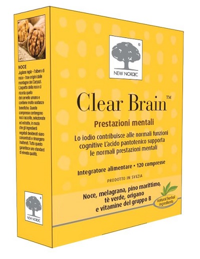 CLEAR BRAIN 120 COMPRESSE - Parafarmacia Mostacciano
