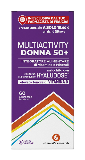 MULTIACTIVITY DONNA 50+ 60 COMPRESSE - Parafarmacia Mostacciano