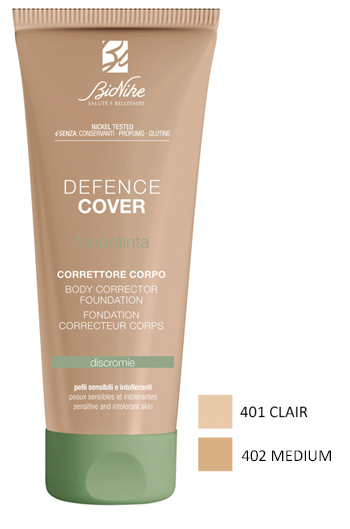 DEFENCE COVER CORRETTORE CORPO 401 75 ML - Parafarmacia Mostacciano