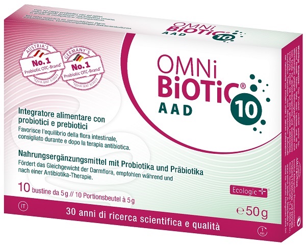OMNI BIOTIC 10 AAD 10 BUSTINE DA 5 G - Parafarmacia Mostacciano