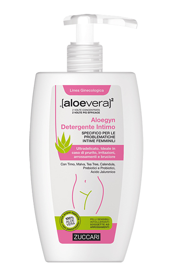 ALOEVERA2 ALOEGYN DETERGENTE INTIMO 250 ML - Parafarmacia Mostacciano