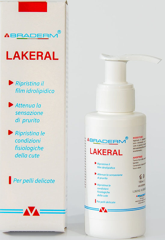 LAKERAL 100 ML BRADERM - Parafarmacia Mostacciano