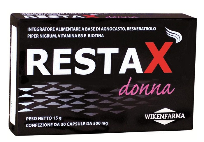 RESTAX DONNA 30 CAPSULE - Parafarmacia Mostacciano