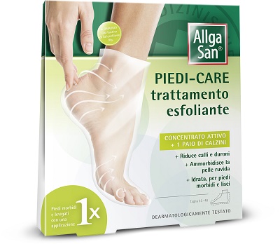 ALLGASAN PIEDI CARE TRATTAMENTO ESFOLIANTE 2 BUSTE MONODOSE - Parafarmacia Mostacciano