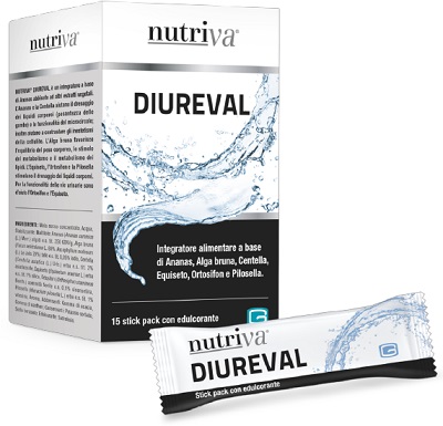NUTRIVA DIUREVAL 15 STICK PACK DA 10 ML - Parafarmacia Mostacciano