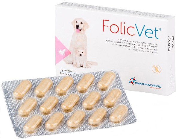 FOLICVET 15 COMPRESSE - Parafarmacia Mostacciano