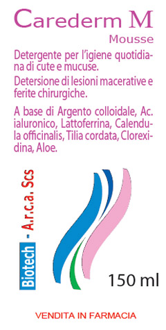 CAREDERM M MOUSSE 150 ML - Parafarmacia Mostacciano