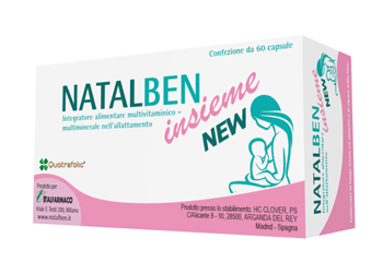 NATALBEN INSIEME NEW 60 CAPSULE - Parafarmacia Mostacciano