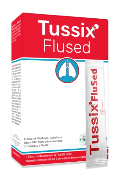 TUSSIX FLUSED 14 STICK PACK 10 ML - Parafarmacia Mostacciano