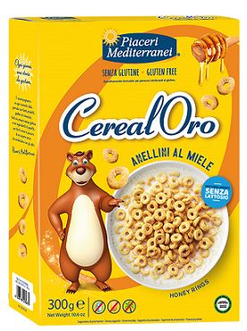 PIACERI MEDITERRANEI CEREALORO ANELLINI MIELE 300 G - Parafarmacia Mostacciano