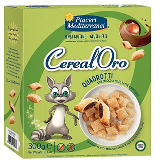 PIACERI MEDITERRANEI CEREALORO QUADROTTI 300 G - Parafarmacia Mostacciano