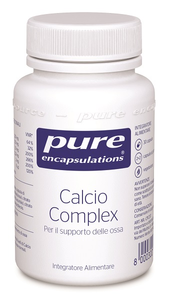 PURE ENCAPSULATIONS CALCIO COMPLEX 30 CAPSULE - Parafarmacia Mostacciano