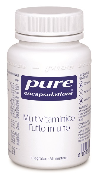 PURE ENCAPSULATIONS MULTIVITAMINICO TUTTO IN UNO 30 CAPSULE - Parafarmacia Mostacciano