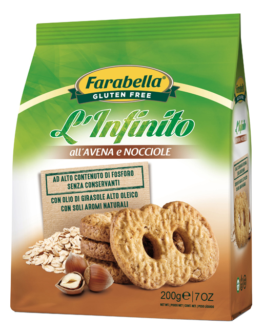 FARABELLA INFINITO AVENA/NOCCIOLE 200 G - Parafarmacia Mostacciano